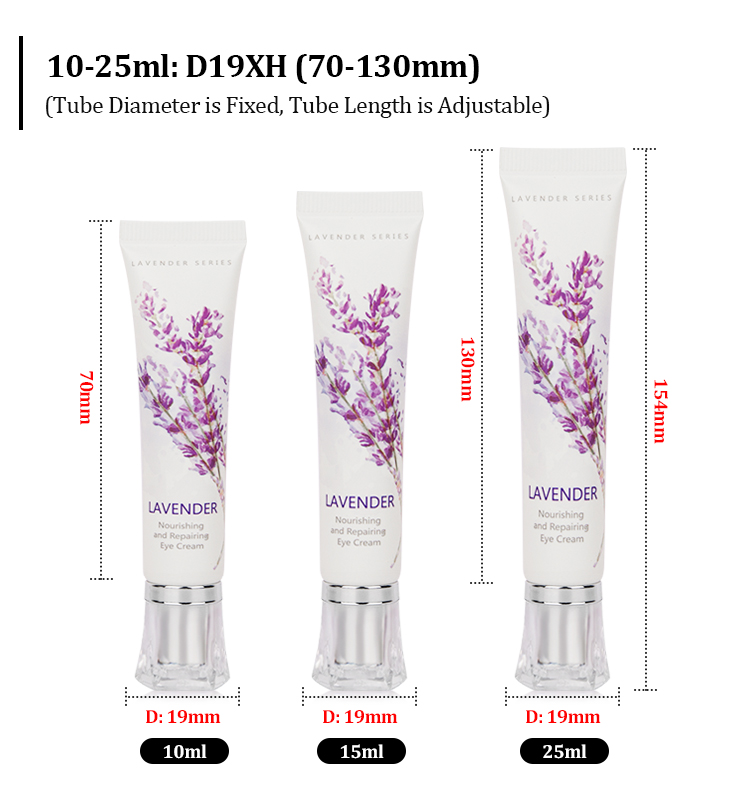 luxury eye repair gel tube