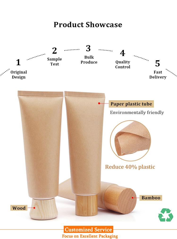 Plastic paper tube