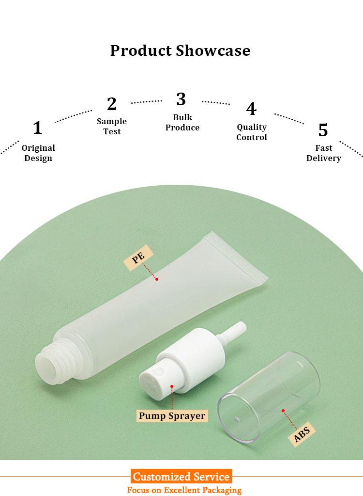 Face cream tube
