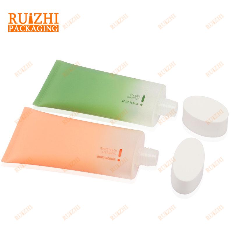 Cosmetic oval tube}
